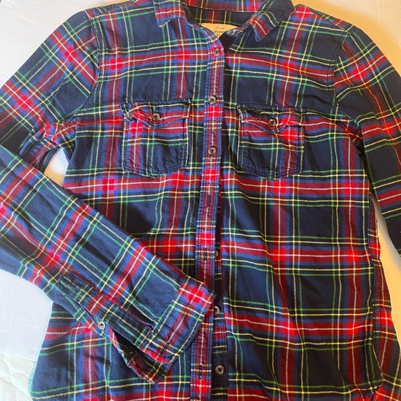 Checkered shirt, size S.. long sleeves - Picture 6 of 7